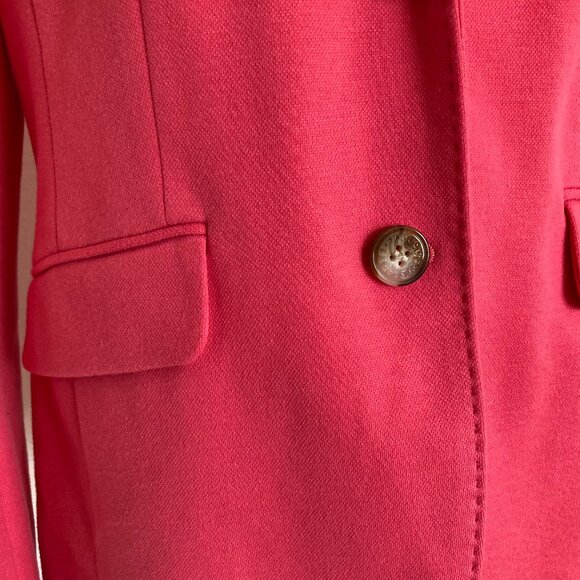 Talbots Aberdeen Pink Blazer Jacket Size 12 Lined Tailored Classic - Picture 7 of 15